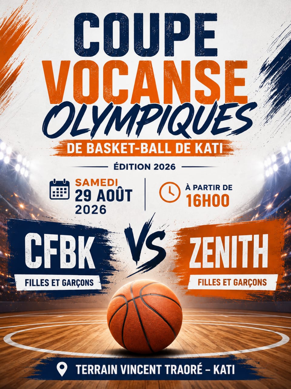 Vacances olympiques basketball 🏀🏀