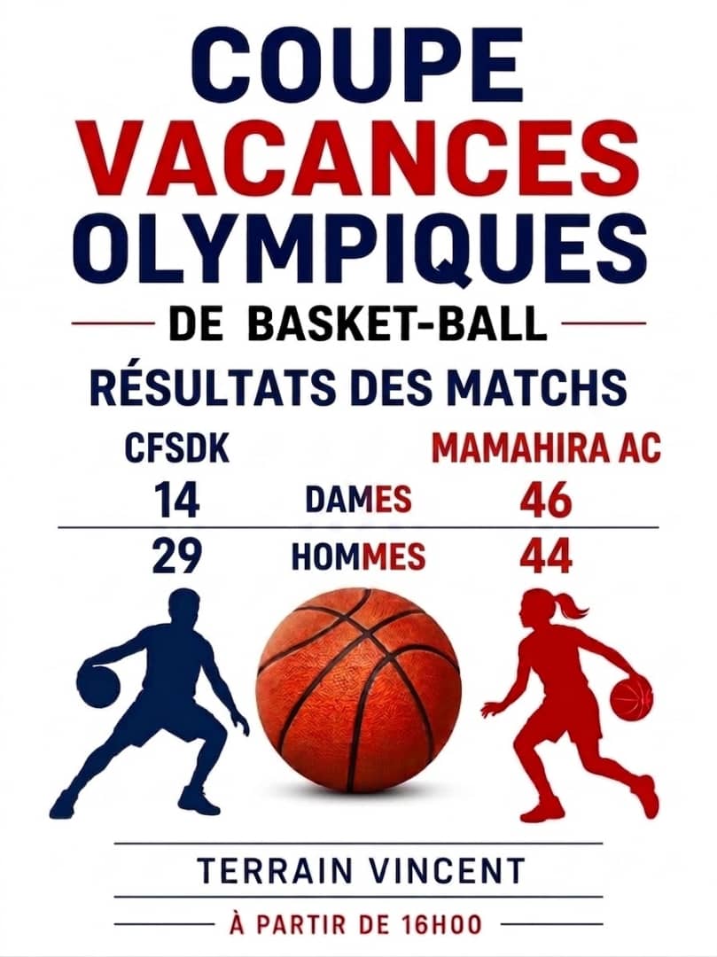 Vacances Olympiques Basketball J4