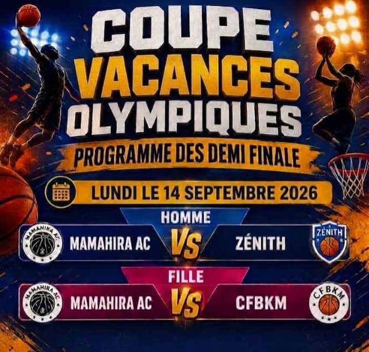 Vacances olympiques basketball 🏀 demi-finale